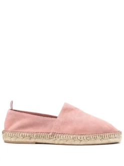 Men Lardini Braided Suede Espadrilles