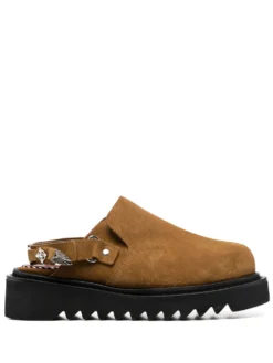 Men Toga Virilis Chunky Sole Slingback Loafers