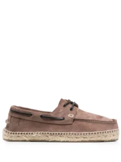 Men Manebi Lace-up Suede Espadrilles