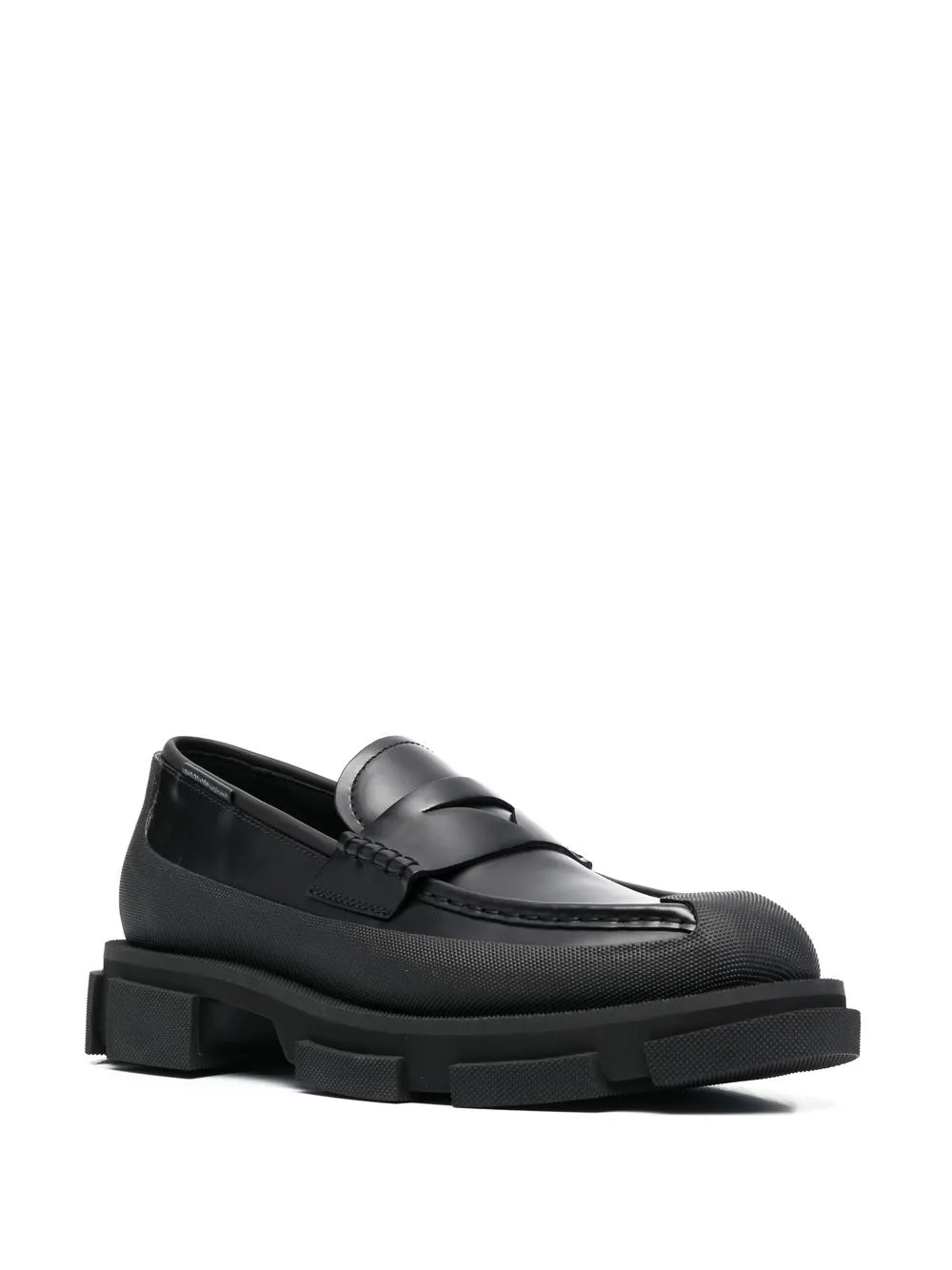 Men Both Chunky-sole Leather Loafers 4 Men Both Chunky-sole Leather Loafers - Image 2