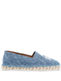 Men ETRO Raffia Sole Logo Espadrilles