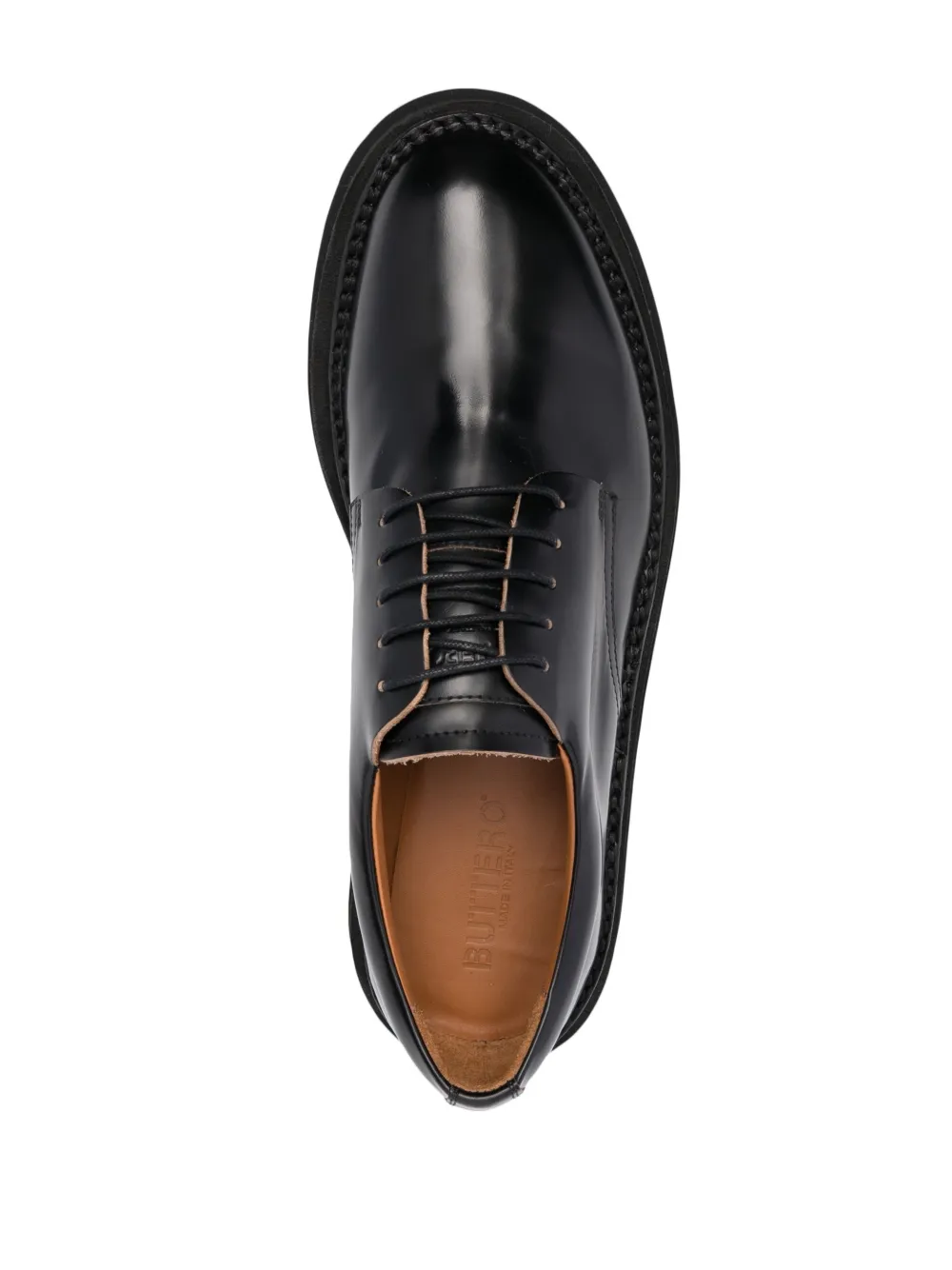 Men Buttero Lace-up Leather Shoes 6 Men Buttero Lace-up Leather Shoes - Image 4