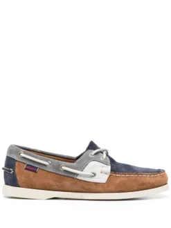 Men Sebago Rossisland Suede Boat Shoes