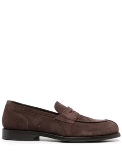 Men Henderson Baracco Round-toe Suede Loafers