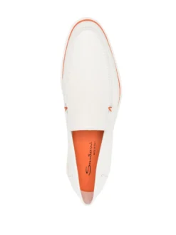 Men Santoni Contrast-stitch Leather Loafers 9 Men Santoni Contrast-stitch Leather Loafers -Sebago || Giuseppe Zanotti || Castañer Shop 19893609 44668825 1000