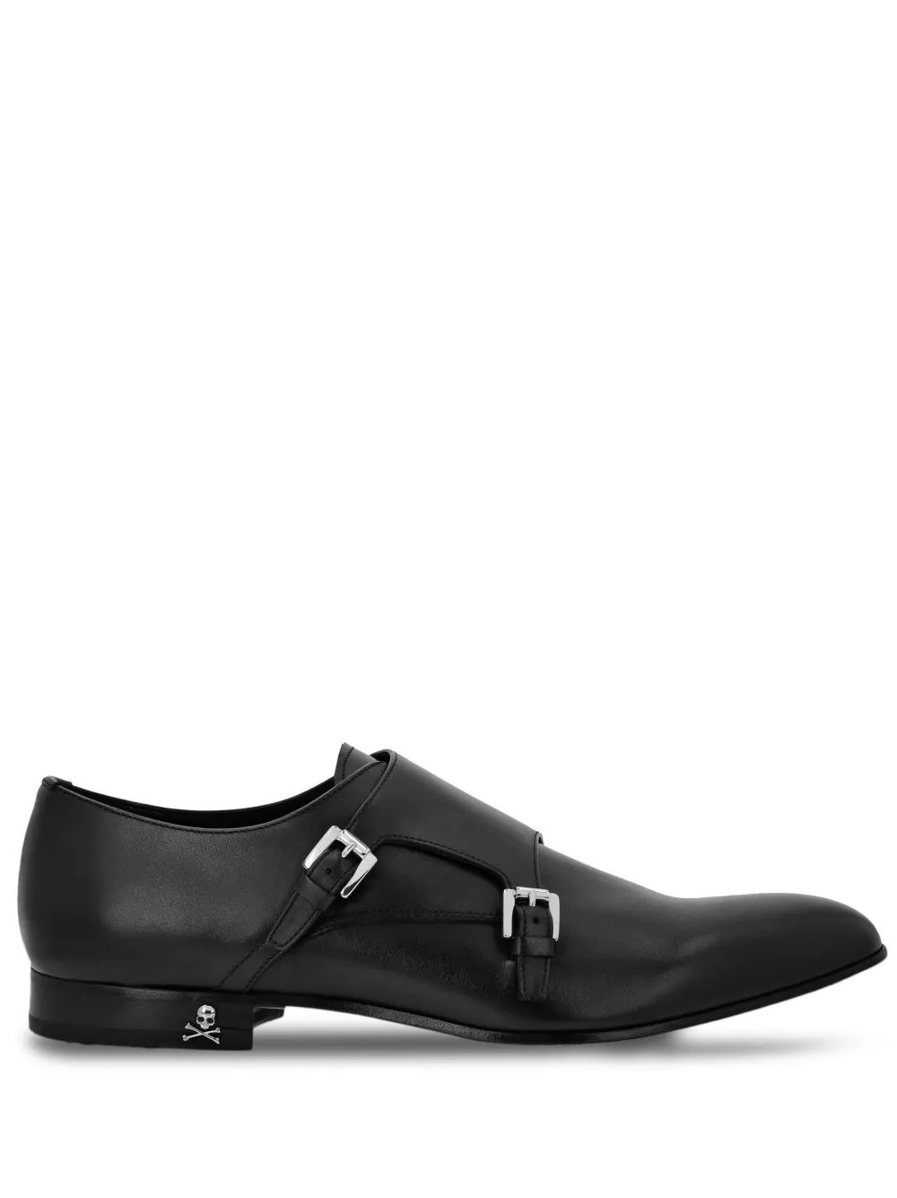 Men Philipp Plein Almond-toe Leather Derby Shoes 3 Men Philipp Plein Almond-toe Leather Derby Shoes