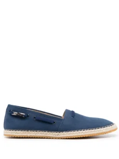 Men Roberto Cavalli Almond-toe Flat Espadrilles