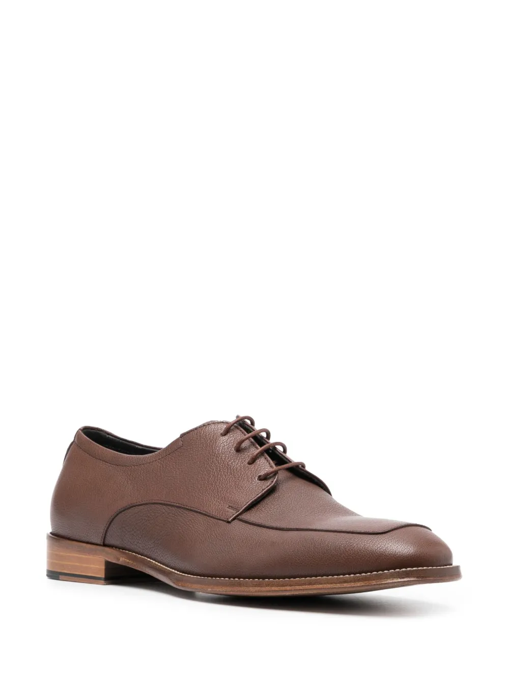 Men Pollini Sacchetto Leather Derby Shoes 4 Men Pollini Sacchetto Leather Derby Shoes - Image 2