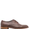 Men Pollini Sacchetto Leather Derby Shoes
