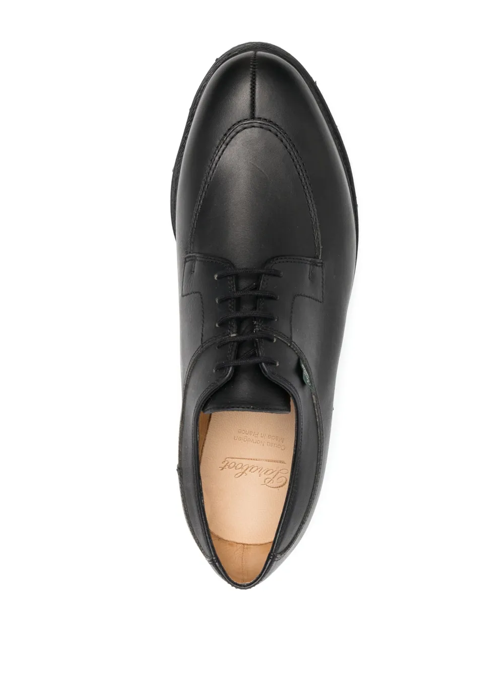 Men Paraboot Leather Derby Shoes 6 Men Paraboot Leather Derby Shoes - Image 4