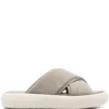 Vic Matié Men Vic Matie Crossover-strap Leather Slides 1 Vic Matié Men Vic Matie Crossover-strap Leather Slides -Sebago || Giuseppe Zanotti || Castañer Shop 20022859 45120648 1000