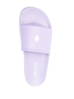 Men Marcelo Burlon County Of Milan Logo-debossing Flip Flops -Sebago || Giuseppe Zanotti || Castañer Shop 20051123 45114819 1000