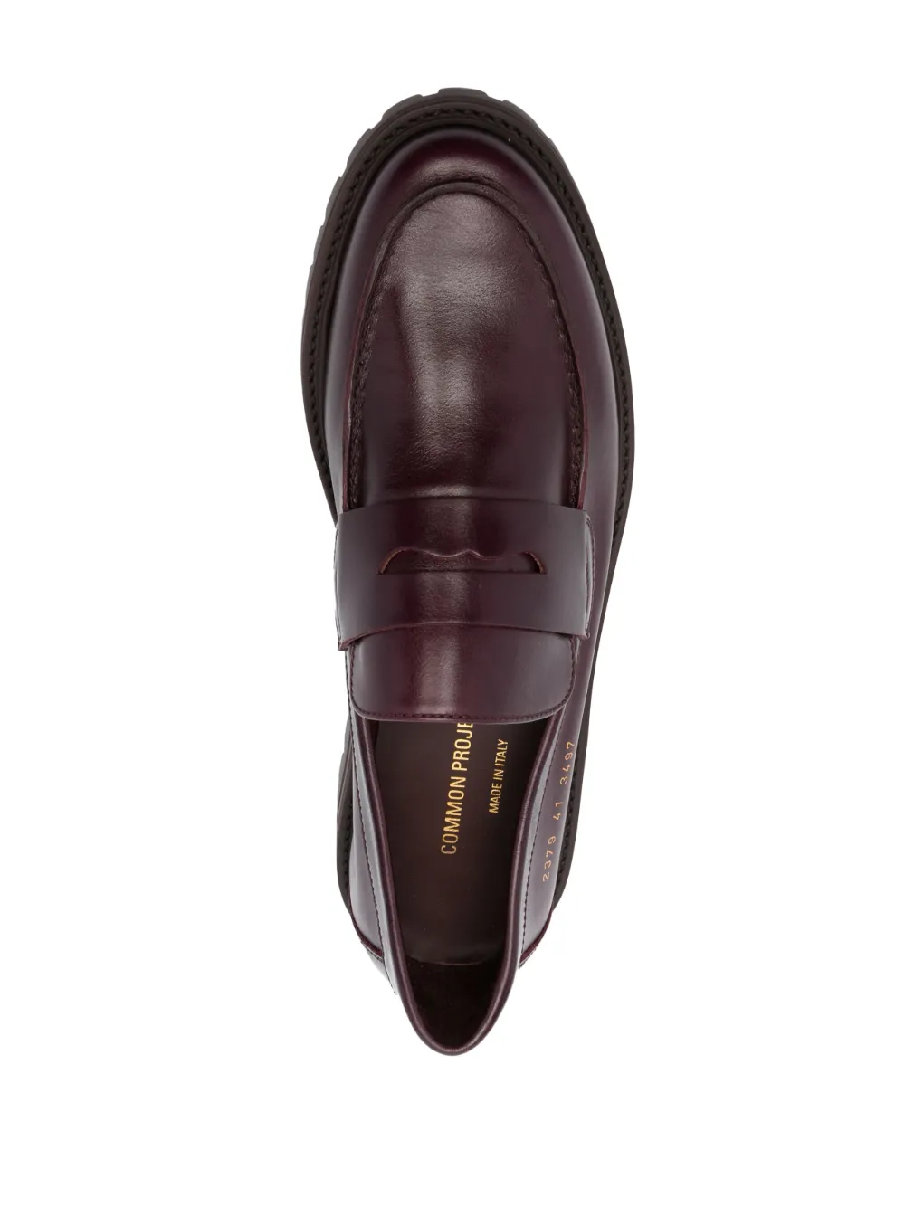 Men Common Projects Lug-sole Penny Loafers 6 Men Common Projects Lug-sole Penny Loafers - Image 4