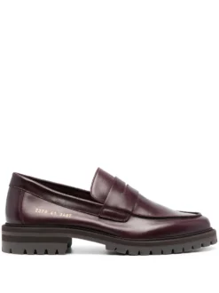 Men Common Projects Lug-sole Penny Loafers