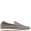 Men Fedeli Slipper Suede Loafers