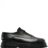 Men Jil Sander Square-toe Leather Loafers