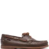 Men Sebago Lace-up Leather Boat Shoes