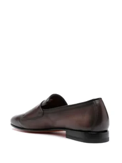 Men Santoni Double-buckle Leather Loafers -Sebago || Giuseppe Zanotti || Castañer Shop 20126556 50177144 1000