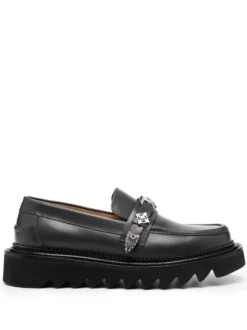 Men Toga Virilis Chunky Leather Loafers