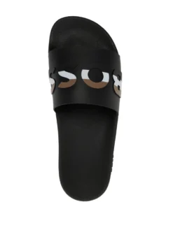 Men BOSS Logo-embossed Slides 9 Men BOSS Logo-embossed Slides -Sebago || Giuseppe Zanotti || Castañer Shop 20492336 50474098 1000