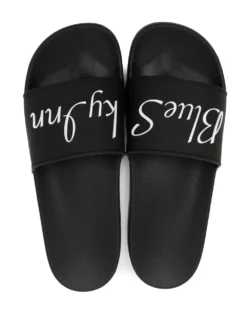 Men BLUE SKY INN Logo-embossed Flat Slides -Sebago || Giuseppe Zanotti || Castañer Shop 20513395 50540396 1000